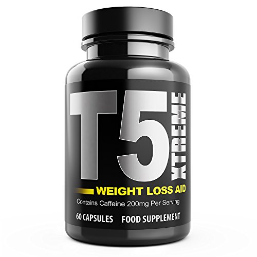 T5 Xtreme Thermogenic Fat Burner Supplement Supports Weight Loss UK Made